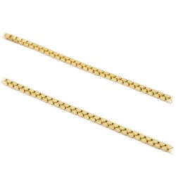 Pulseira Malha Veneziana em Ouro 18 Kilates - 23755